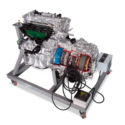 Hybridsystemmotor og transmissionssystem Dissektionsdisplaystativ